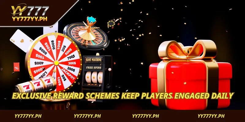 Exclusive reward schemes keep players engaged daily