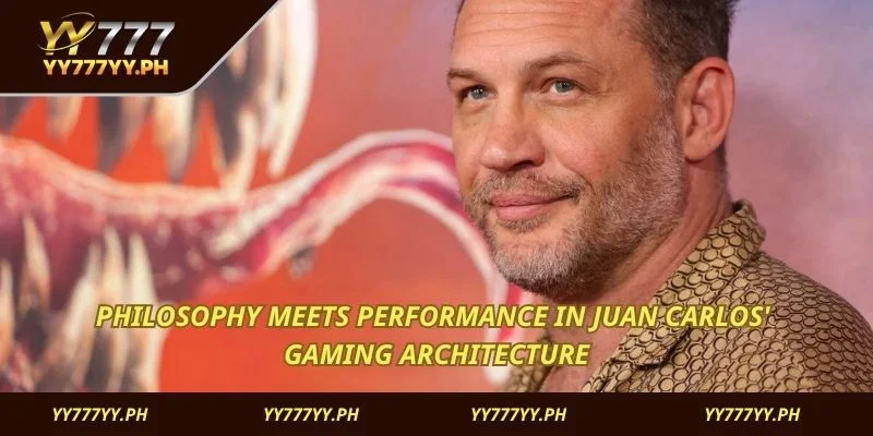Philosophy meets performance in Juan Carlos' gaming architecture