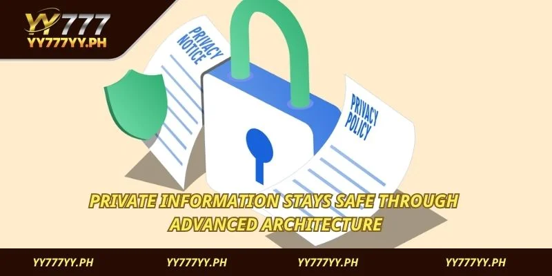 Private information stays safe through advanced architecture