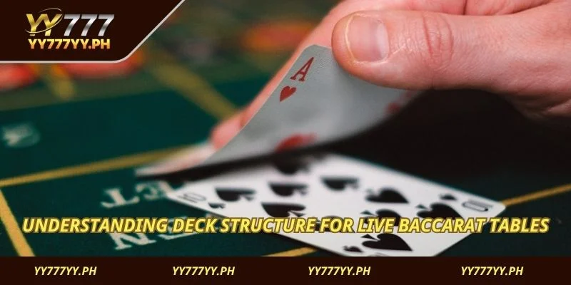 Understanding deck structure for Live Baccarat tables
