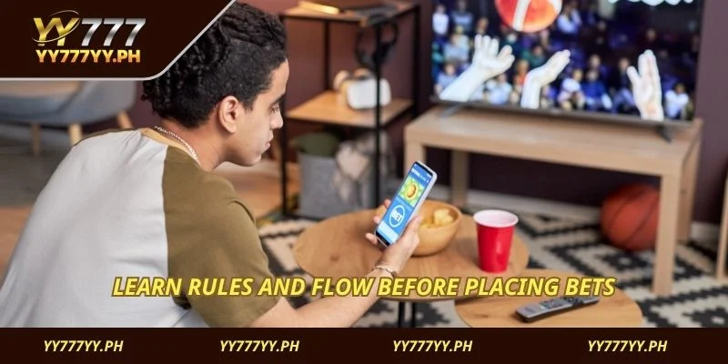 Learn rules and flow before placing bets