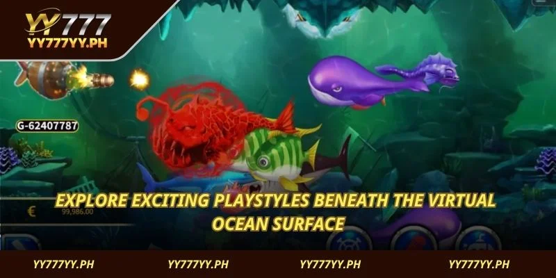 Explore exciting playstyles beneath the virtual ocean surface