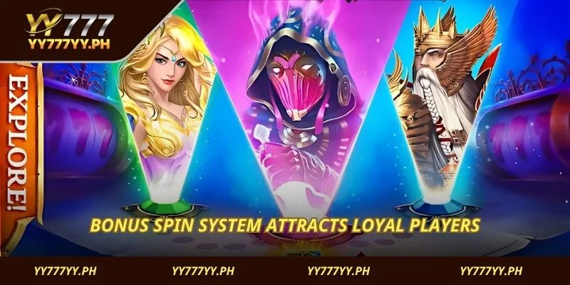Bonus spin system attracts loyal players