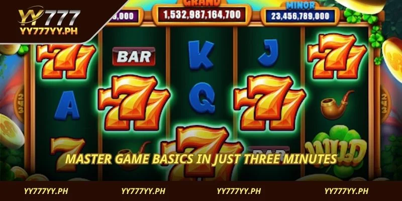 Master game basics in just three minutes