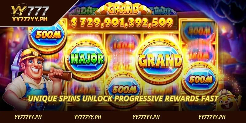 Unique spins unlock progressive rewards fast