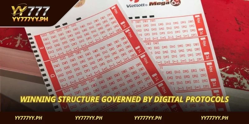 Winning structure governed by digital protocols