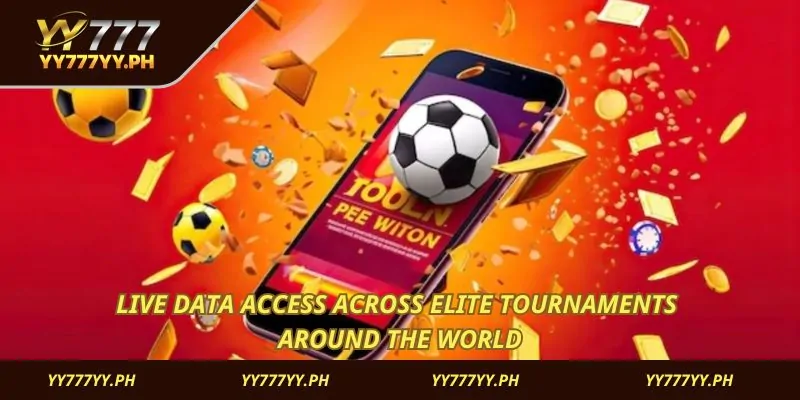 Live data access across elite tournaments around the world