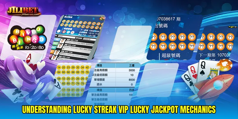 Understanding Lucky streak VIP lucky jackpot mechanics