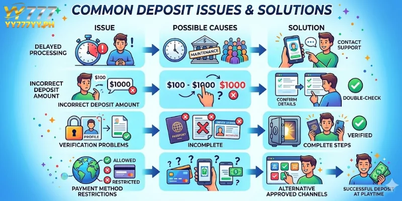 Common Deposit Issues and Solutions