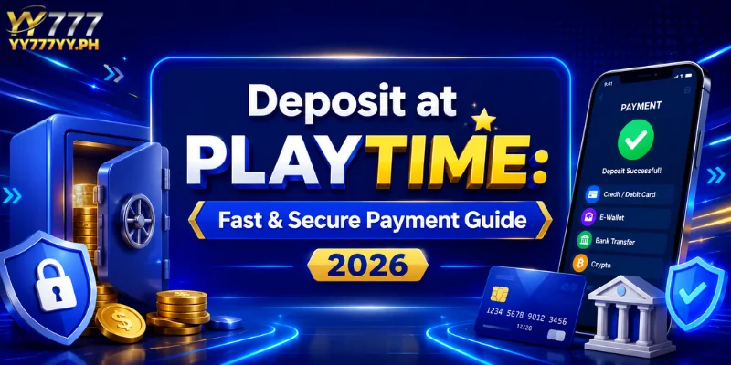 Deposit at PLAYTIME: Fast & Secure Payment Guide 2026